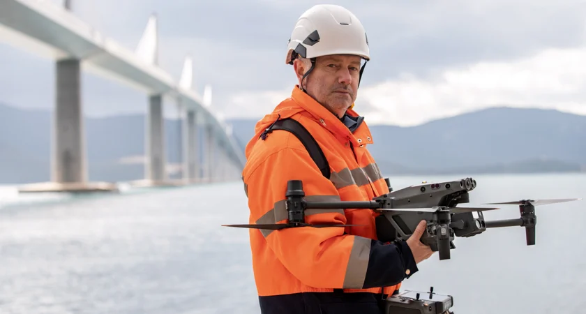 DJI M30 series inspection drone used for Vinergy rental and operator services
